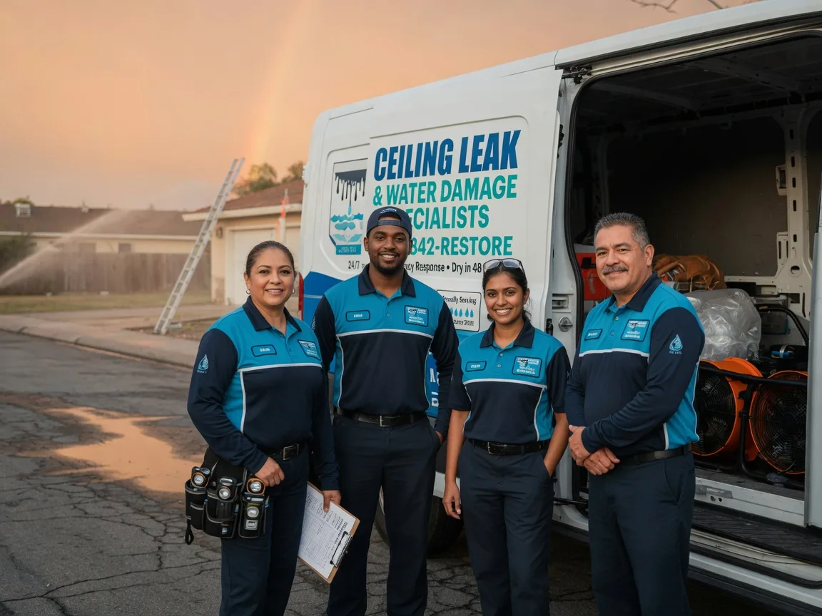 Ceiling Leak Cleanup company in Lancaster, TX